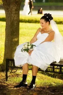 Топ 100 фотографій, які ніколи не потраплять у весільний альбом (100 фото) - Трініксі фотографій
