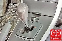 Toyota corolla, toyota auris-Керування коробкою передач toyota