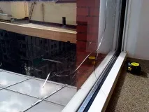 Треснув склопакет як замінити скло склопакета