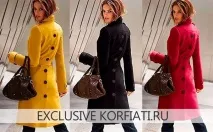 Викройка пальто зі шліцею від Анастасії Корфіаті анастасії