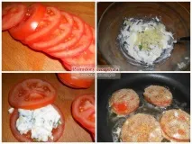 Закуска з помідорів з часником покрокові рецепти з фото закуска
