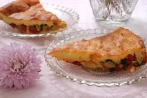 Рецепт пирога з овочами (кабачок, цибуля, перець, помідори) - рецепт з покроковими фото. рецепт