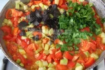 Рецепт пирога з овочами (кабачок, цибуля, перець, помідори) - рецепт з покроковими фото. рецепт