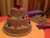 Що можна зліпити чи зробити з кінетичного піску можна
