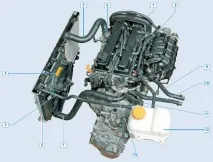 Chevrolet Lacetti Система охолодження Шевроле Лачетті lacetti