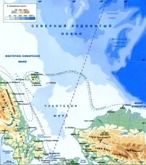 Чукотське море на карті, характеристики, особливості, флора та фауна коротко чукотське