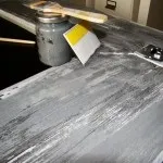 Декорування дзеркала Багатошарове фарбування, старіння багатошарове