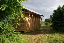 Будинок із сіна блок