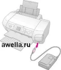 Доступ до зображень для друку на Epson Stylus Photo R340 друку