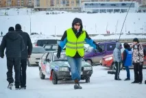Їзда по льоду як їздити слизьким - Їдемо в Чувашію, Go to Chuvashia їзда