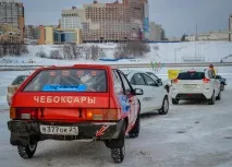 Їзда по льоду як їздити слизьким - Їдемо в Чувашію, Go to Chuvashia чувашію