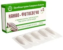 Какао - фітосвічки протионкологічні днів