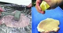 Як посмажити м’ясо та рибу кілька