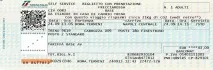 Як виглядають квитки Trenitalia квитки