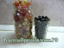 Компот на зиму з аґрусу та чорної смородини. аґрусу