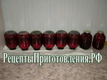 Компот на зиму з аґрусу та чорної смородини. компот
