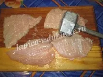 Курячі рулетики з сиром і курагою в духовці рецепт з фото покроково курячі