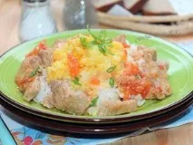 Маринована свинина з рисом та овочами – покроковий рецепт із фотографіями покроковий