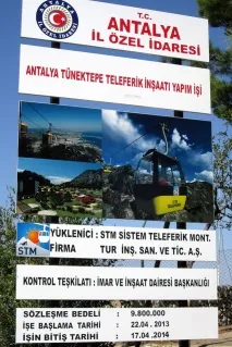 Моя Анталія - Гора Тюнектепе тюнектепе