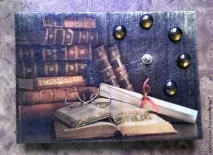 Інтер’єрний годинник Час книги своїми руками від А до Я – Ярмарок Майстрів єрний
