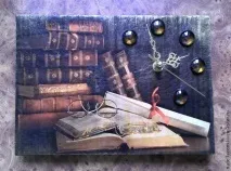 Інтер’єрний годинник Час книги своїми руками від А до Я – Ярмарок Майстрів інтер