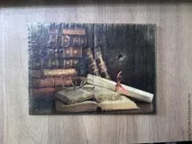Інтер’єрний годинник Час книги своїми руками від А до Я – Ярмарок Майстрів годинник