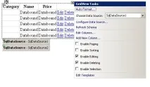 Огляд GridView сторінки