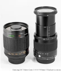 Огляд Samyang MC Mirror Lens 1 8 mirror