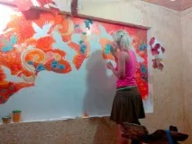 Палітра фарб для стін відео можна