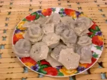 Пельмені з курячою печінкою шкою – покроковий рецепт із фотографіями печінкою