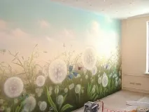 Палітра фарб для стін відео можна
