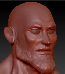 Персонаж The Warrior Створення розгортки UV в UVLayout та скульптинг у ZBrush, Soohar - Уроки з створення