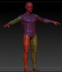 Персонаж The Warrior Створення розгортки UV в UVLayout та скульптинг у ZBrush, Soohar - Уроки з warrior