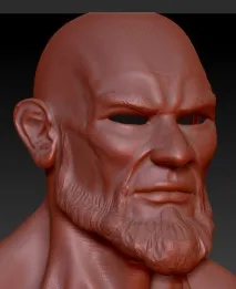 Персонаж The Warrior Створення розгортки UV в UVLayout та скульптинг у ZBrush, Soohar - Уроки з персонаж
