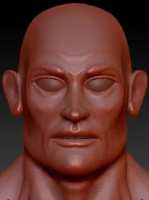 Персонаж The Warrior Створення розгортки UV в UVLayout та скульптинг у ZBrush, Soohar - Уроки з створення