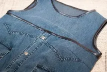 Сукня з джинсової сорочки (Diy) сорочки