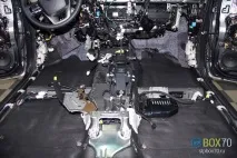 Детальний фотозвіт шумоізоляції Toyota Hilux 2016 р. фотозвіт