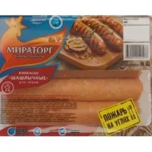 Напівфабрикати Мираторг Ковбаски курячіШашличні для гриля - «Готуємо курячі ковбаски на грилі. напівфабрикати