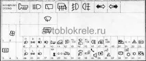 Запобіжники та реле Opel Astra G Opel Zafira A astra