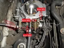 Регулювання холостого ходу на SR20Di регулювання