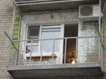 Розмір балкона в панельному будинку ширина, довжина та висота розмір
