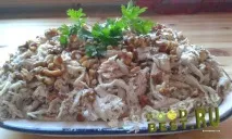 Рецепт страви з лавашем, куркою та рисом страви