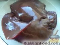 Рецепт Печінка в томатному соусі рецепт