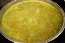 Рецепт Розсольник з перловкою та куркою в домашніх умовах розсольник