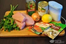 Рецепт Курка в соусі, з оливками рецепт