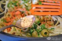 Рецепт Курка в соусі, з оливками соусі