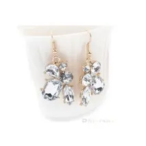 Сережки Aliexpress Останні новинки жіноча мода Гірський кришталь 08U8 Hot New Women Fashion aliexpress