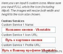 Соціальний плагін Wordpress Social Media Widget плагін