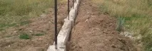 Стовпчастий монолітний фундамент своїми руками, етапи робіт монолітний