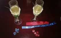 Весільні келихи своїми руками фото та відео руками